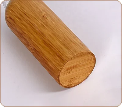 bamboo shell cosmetic packaging bottle