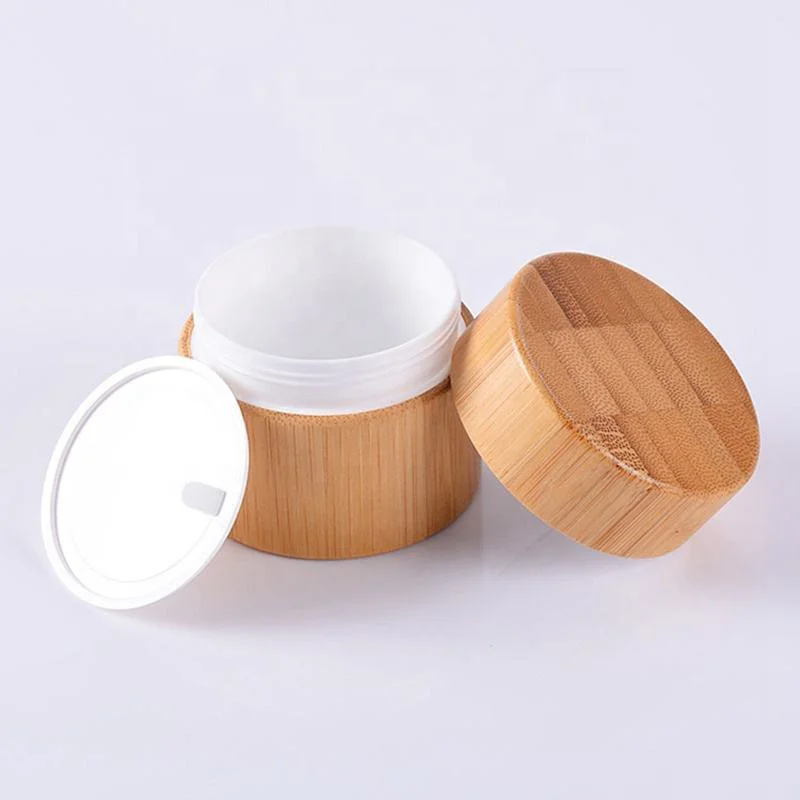 bamboo shell cosmetic jar