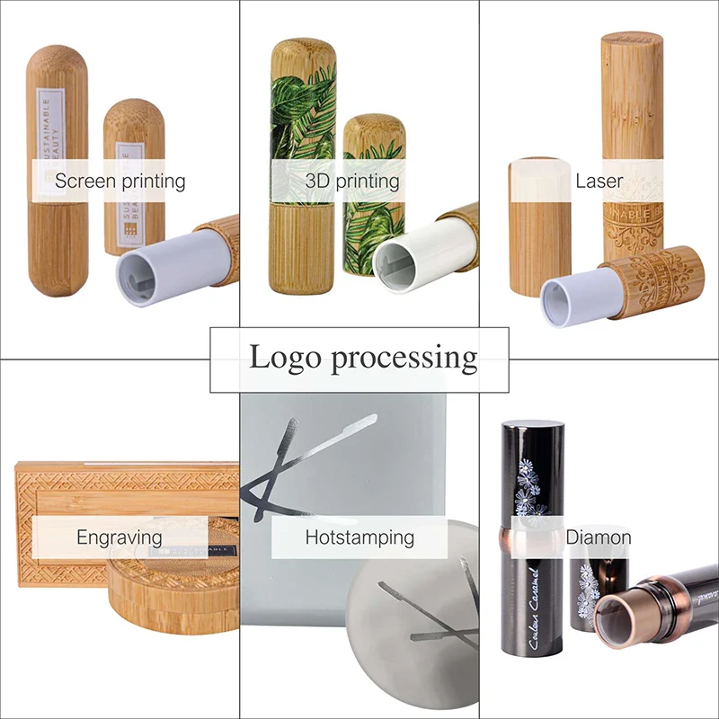 custom bamboo eyelash serum bottle