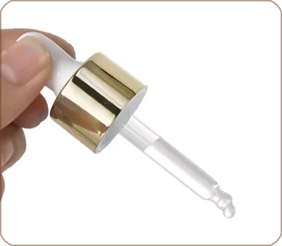 glass bottle with pipette 30ml