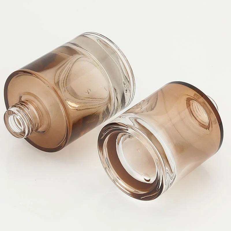 gradient amber glass bottle for essential oil
