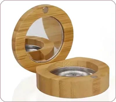 round single color magnetic makeup palette