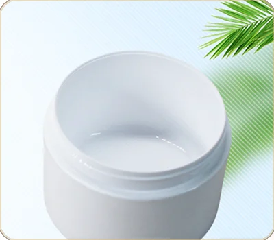 screw top PET plastic cosmetic jar