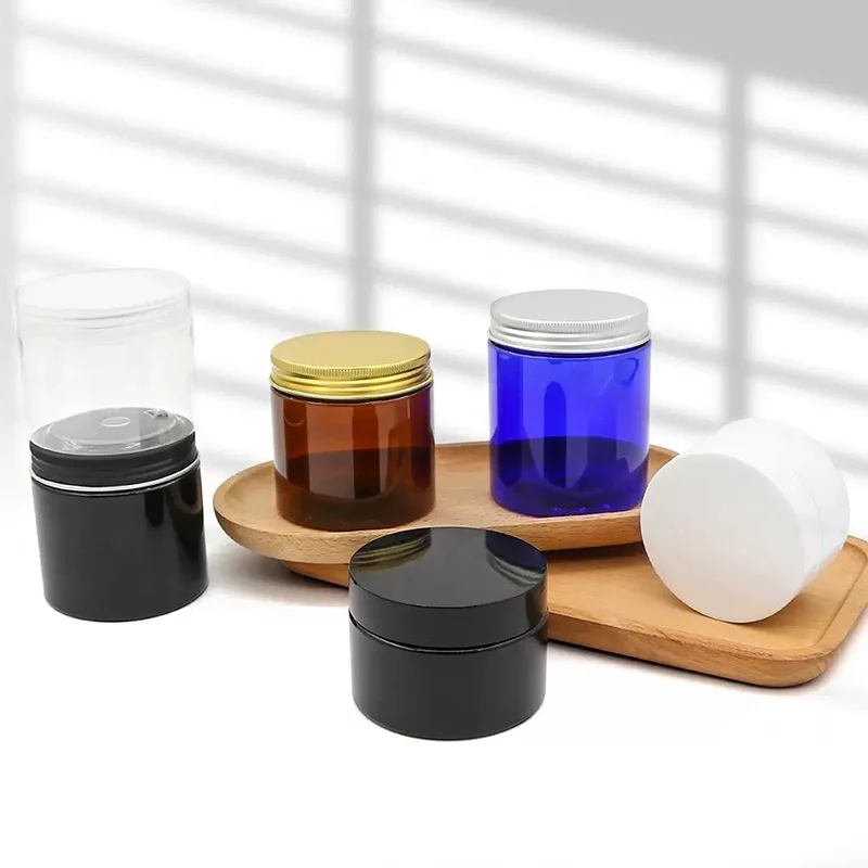 screw top plastic jars wholesale