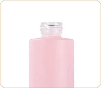 smooth thread screw top essential oil bottle