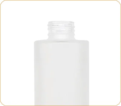 smooth threads screw top mouth