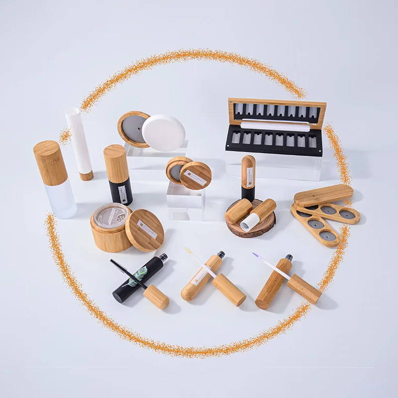 sustainable bamboo makeup packaging