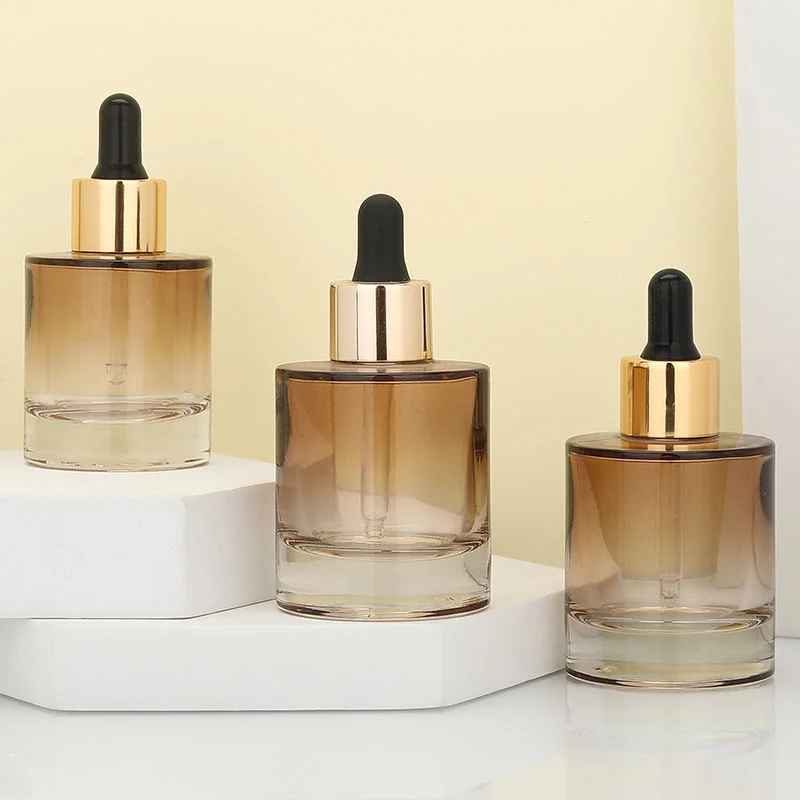 thick bottom glass dropper bottle