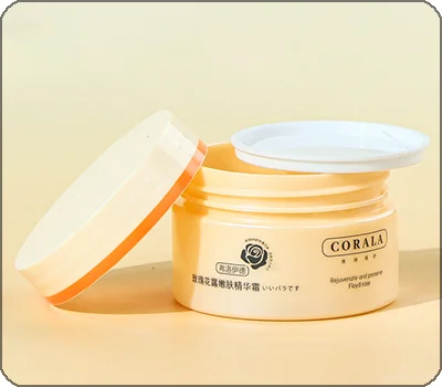 white PP inner liner cream jar