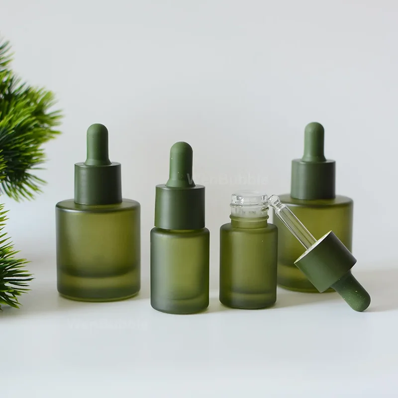 15ml 30ml frosted glass dropper bottles