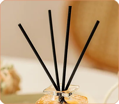 black fiber reed sticks for diffuser