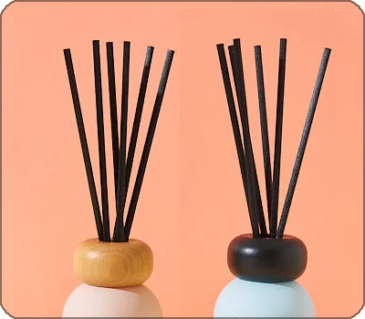 black fiber reed sticks