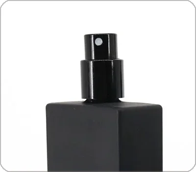 black fine mist sprayer pump