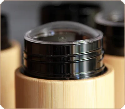 clear plastic lid deodorant tube