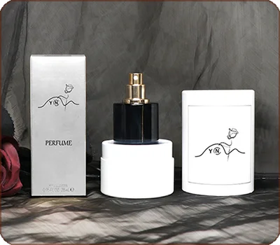 custom rigid perfume box packaging