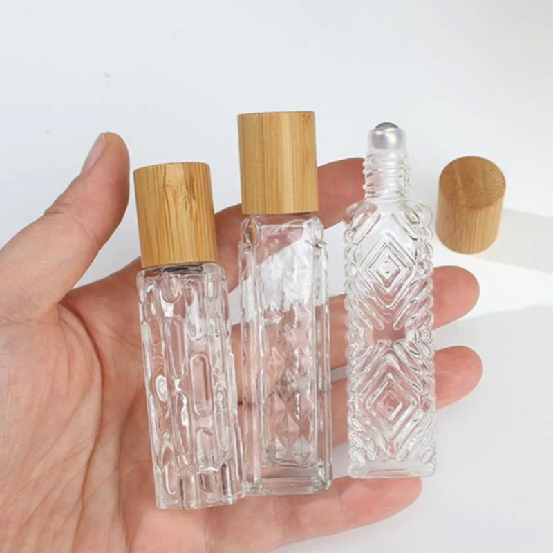 empty essential oil roller bottles
