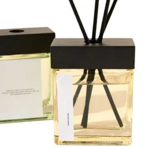 flat-square-glass-reed-diffuser-bottles flat square glass reed diffuser bottles