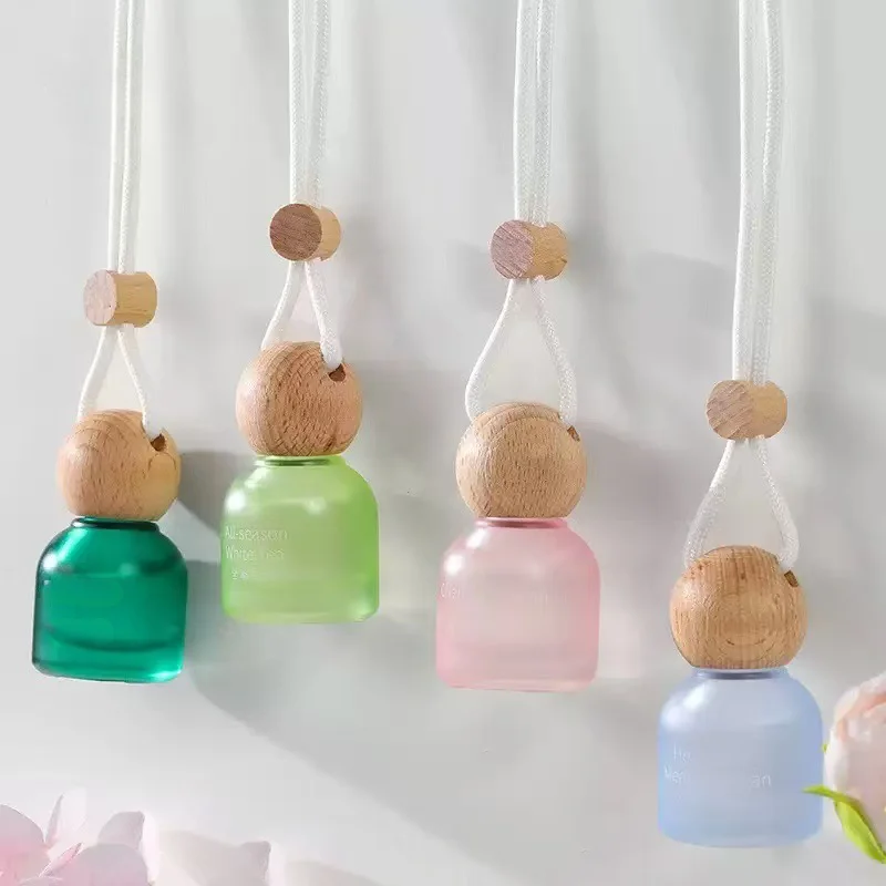 glass bottle car air freshener