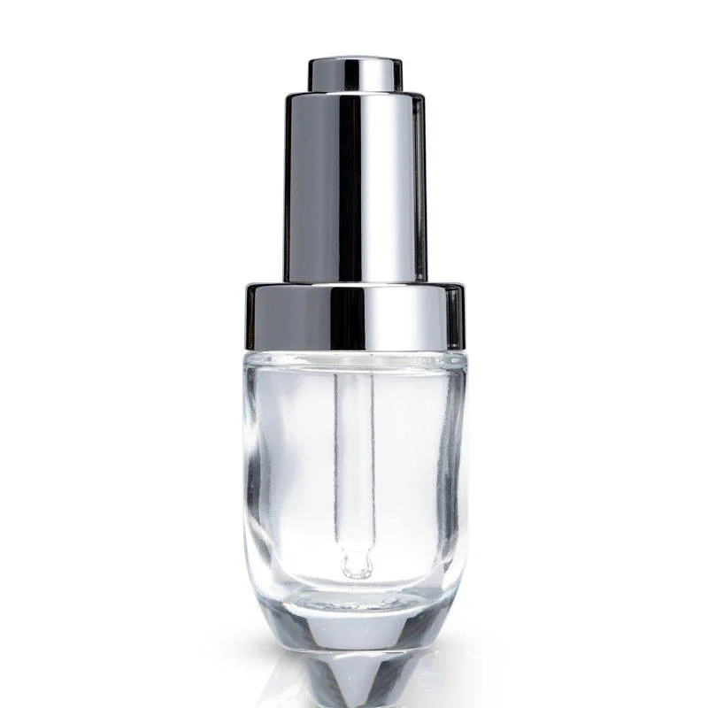 push button head 30ml glass dropper bottles