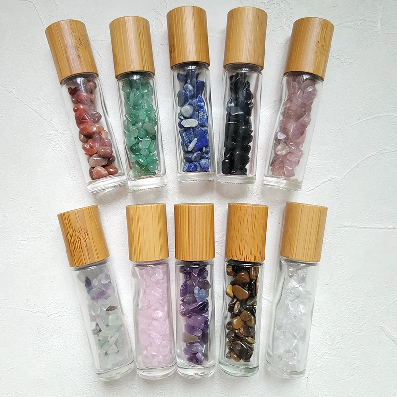 refillable gemstone roller bottles