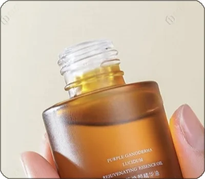 screw on top neck eye serum dropper bottle