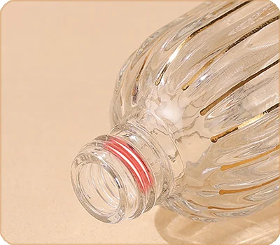 smooth screw on glass dropper bottle
