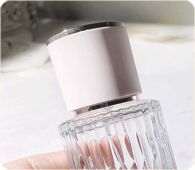 snap on plastic perfume cap