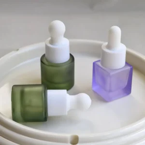 square glass dropper bottles