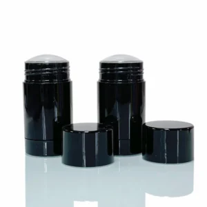 black stick deodorant container