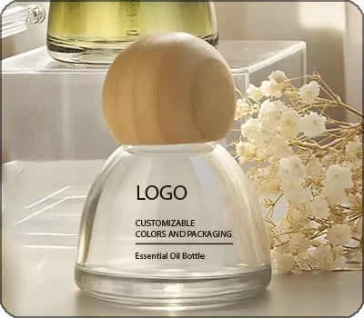 custom logo printed cologne sprayer bottle