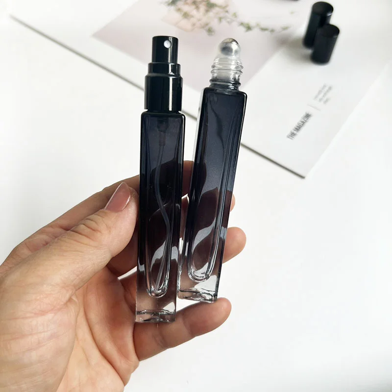 gradient blue mini perfume bottle