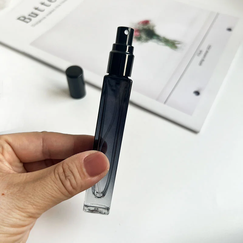 gradient blue mini travel perfume bottle