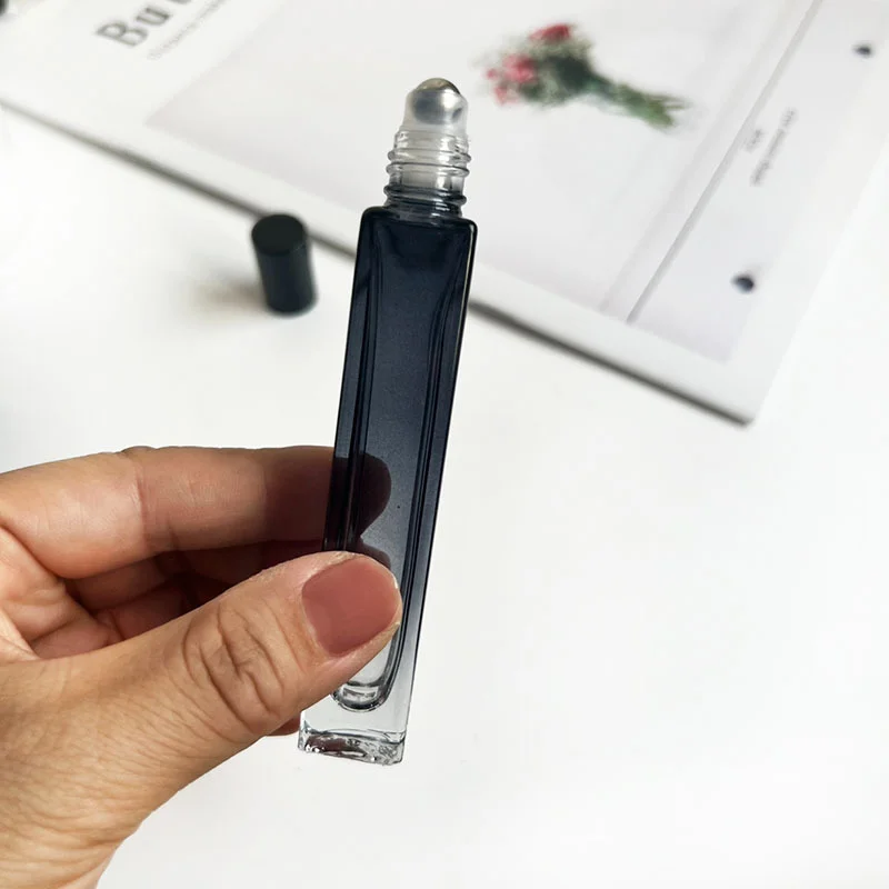 mini refillable perfume blue bottle