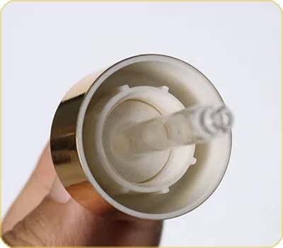 stable leakproof glass dropper lid