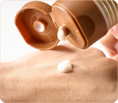 kraft spout pouch with flip cap