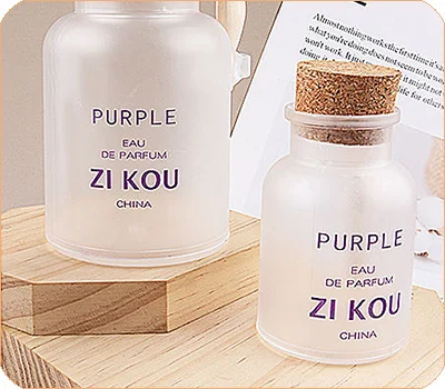 custom logo printed bath salt container