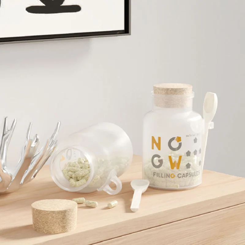 ABS plastic bath salt storage containers