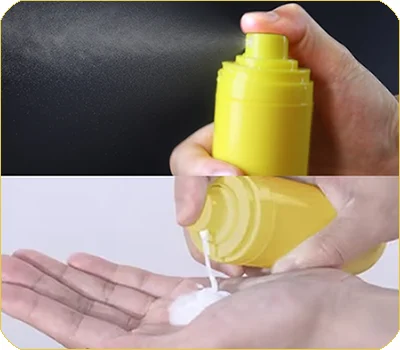 airless pump spray dispenser