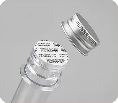 aluminum screw cap with liner