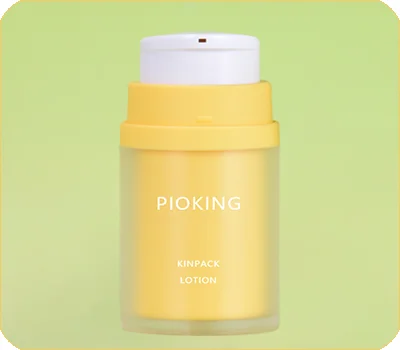 custom logo printed airless lotion bottle