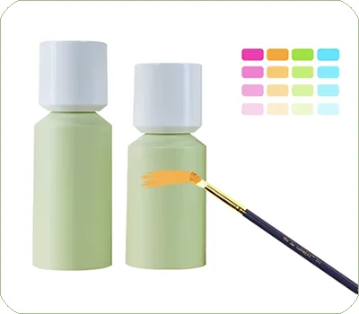 custom lotion airless pump bottle