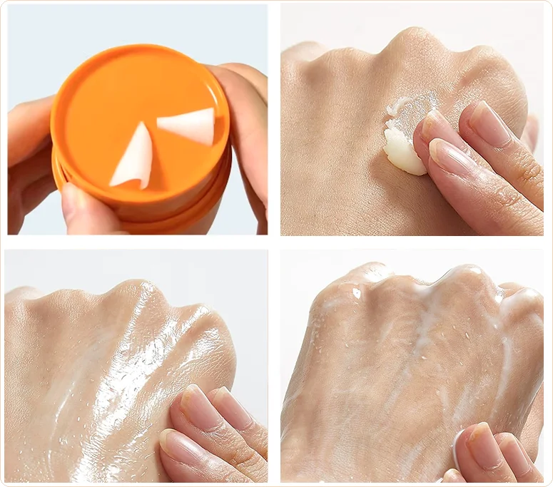 multi-functional PP grinder cleansing cream jar