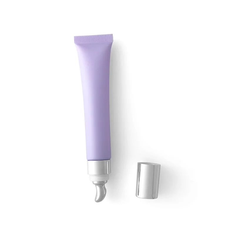 eye cream tube with zinc alloy applicator