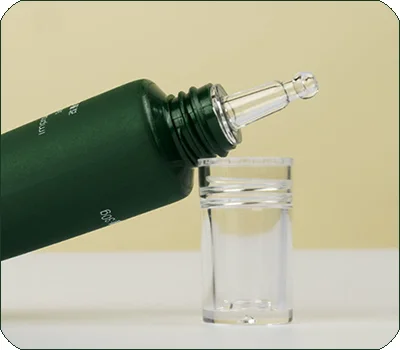 long nozzle clear cap tube