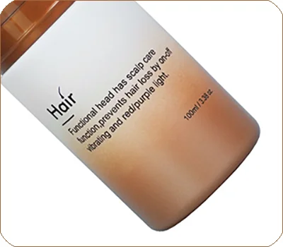 silk printing scalp care comb bottle